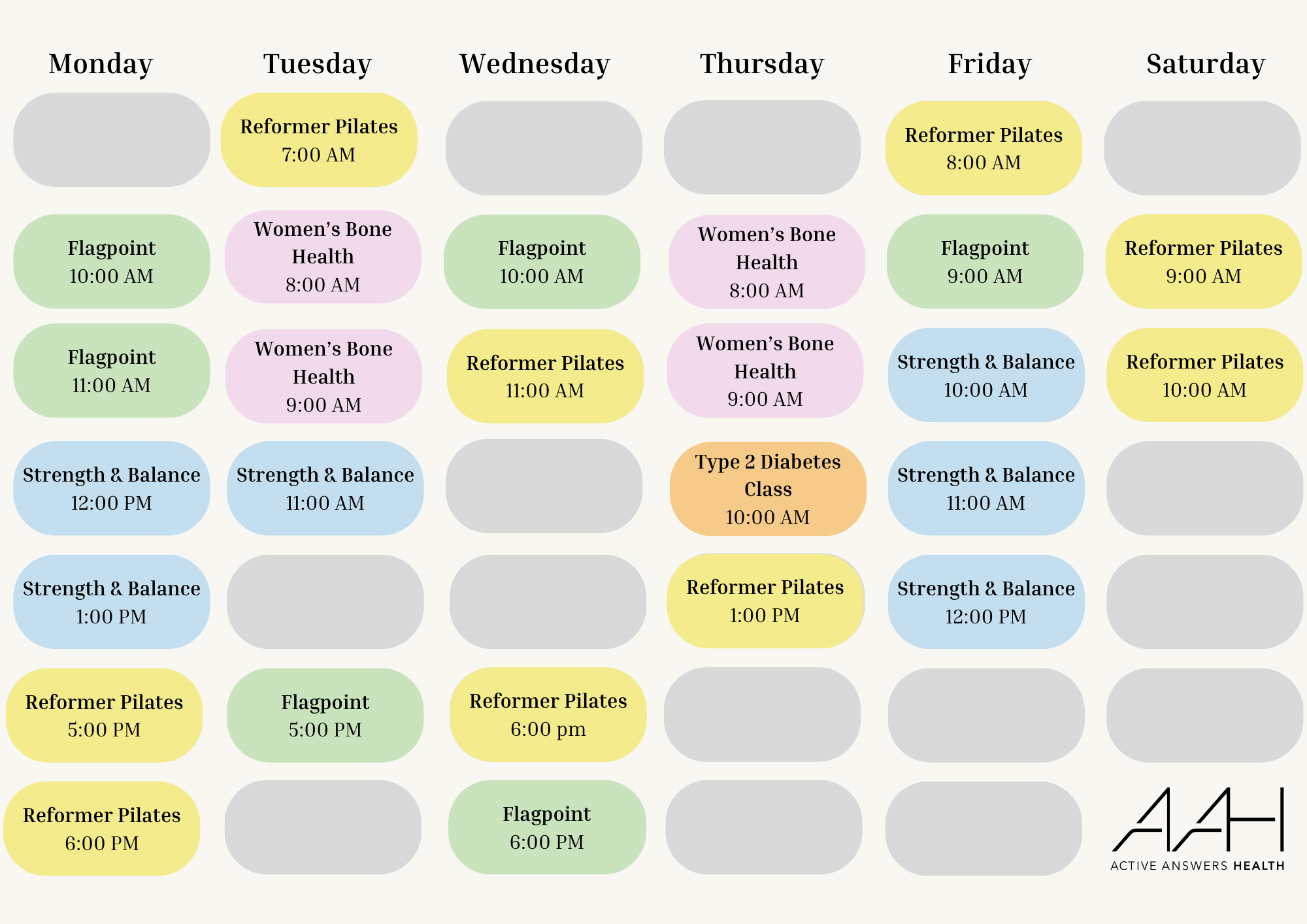 Updated Timetable  October (5)
