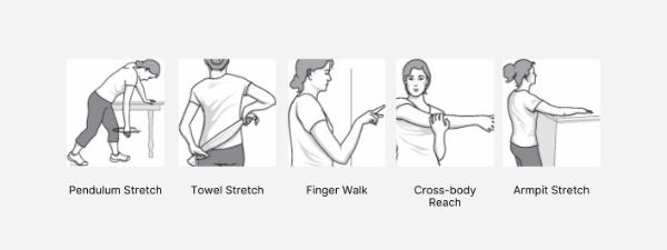 Exercises for frozen shoulder Exercises for frozen shoulder
