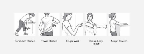 Exercises for frozen shoulder