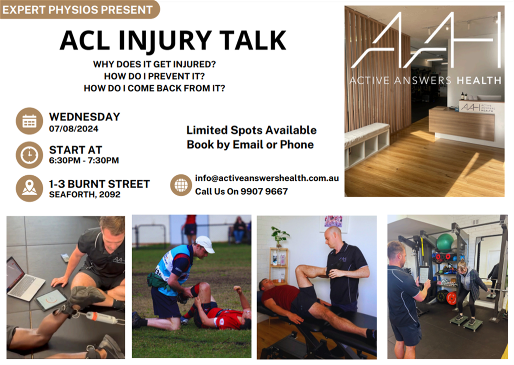 ACL Injury talk